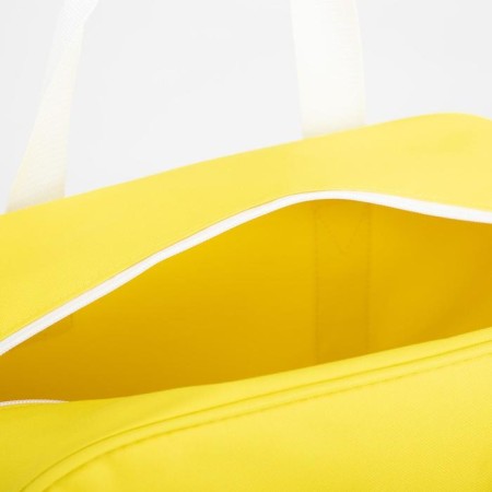 Sports bag, Textura, average size, yellow color-5