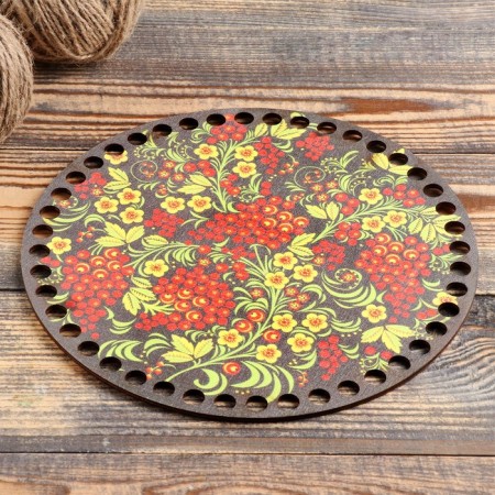 Harvesting "Hochloma", bottom plywood 3 mm, 20 cm, d = 9mm