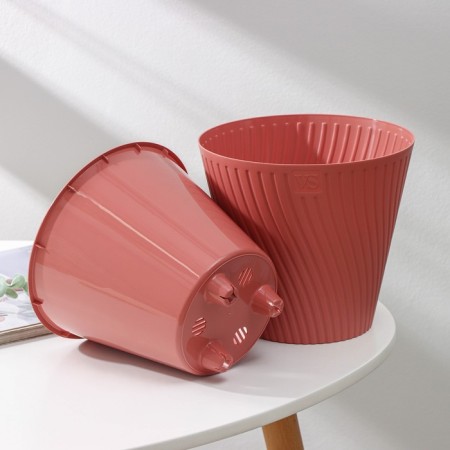 Kashpo for flowers with an insert "Louis", 2.7 l, color powder-2