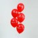 Latex balloon 12 ““ only for you... ”, pastel, red color, 25 pcs.
