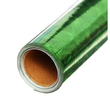 Self -adhesive film, holography, green, 0.45 x 3 m, 3 μm-3