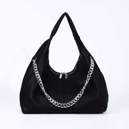 Load bag with lightning, external pocket, black color