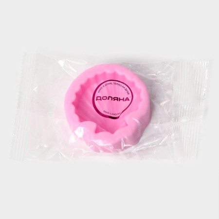 Mold Dolyana "Shell", silicone, d = 6 cm, color mix-2
