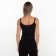 T -shirt female, black color, size 44