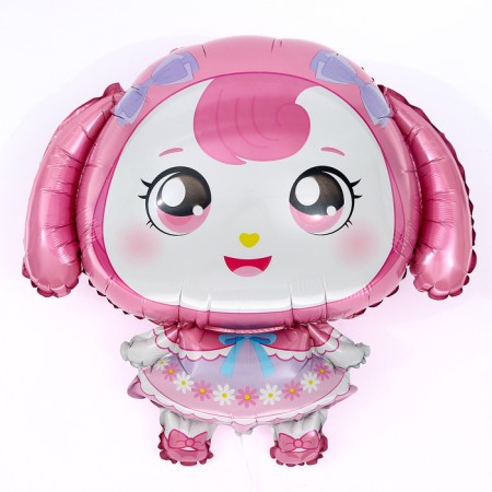 Foil ball 24 "Pink Bunny", under the air