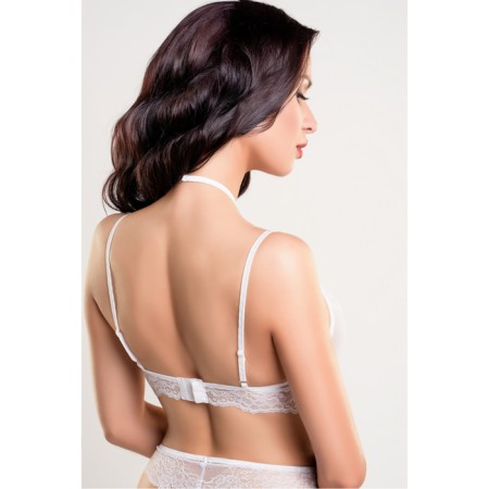 Bralett elongated Erolata Lingerie Collection, size 42-44, white color-2