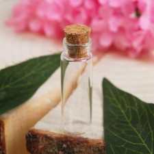 The basis for creativity and decoration is a bottle with a traffic jam, 2 ml