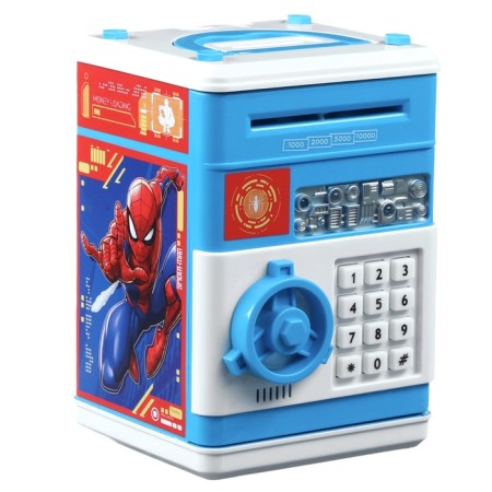 Pigging safe, 20 cm x 14.5 cm x 14 cm "Spider-Men", Spider-Man