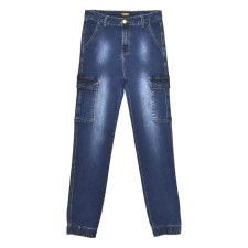 Jeans for boys, height 146 cm, blue color