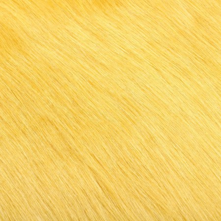 Flap 50 × 50 cm, long -out fur on a knitted basis, honey color-4