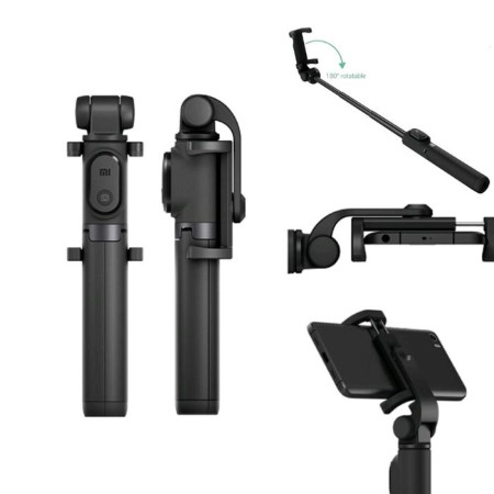 Mono -threat for selfie Xiaomi Mi Selfie Stick Tripod, BT, 19 - 51 cm, remote control, black-1