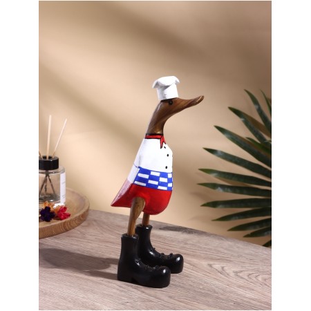 Souvenir "Duck chef" tree 13x9x27 cm-1