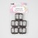 Wire buckle, 3.2 × 2.8 cm, 25 mm, 5 pcs, economy, black nickel color
