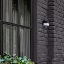 Светильник светодиодный уличный Uniel, 5 Вт, IP65, LED, 4000К, 90х120х95 мм, цвет чёрный
