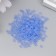 Glass 8/0 "Matte translucent. Jeans" 10 g