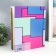 Photo album magnetic 20 sheets "Bright Geometry" 29x24x2 cm
