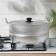 Aluminum pan, 8 l, metal cover