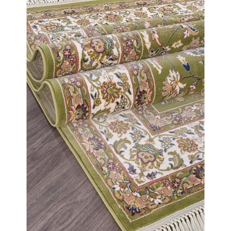 Rectangular carpet Merinos Aravia, size 200x285 cm, color Green-3