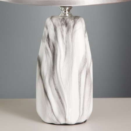 Donra table lamp E27 40W gray 22x22x35cm Risalux-3