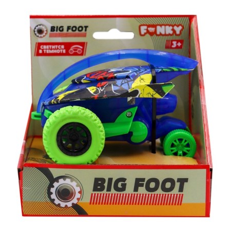 Flint Funky Toys Graffiti, 4x4, with green wheels-2