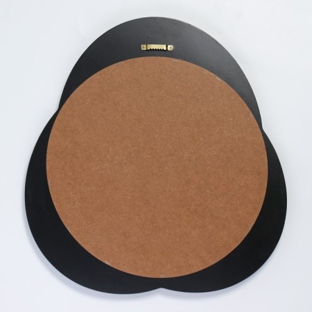 Wall mirror, figure black 52x55cm-2