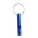 Small metal whistle for dogs, 4.6 x 0.8 cm, blue