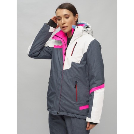 Ski suit female, size 42, white color-24