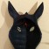 Mask "Zebra" Albezia 19x9x4 cm