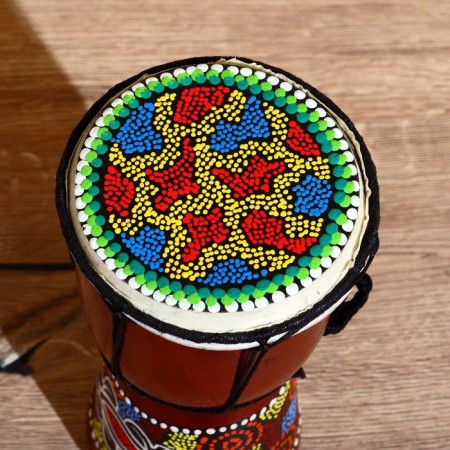 Souvenir musical instrument "Different drum -jambe" 13x13x24 cm, mix-28