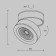 Technical C022CL-7W4K-W-1 Magic, 85x85x50 mm ceiling lamp, LED, 7W, 600LM, 4000K, white color