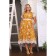 Women's dress, size 52, mustard color