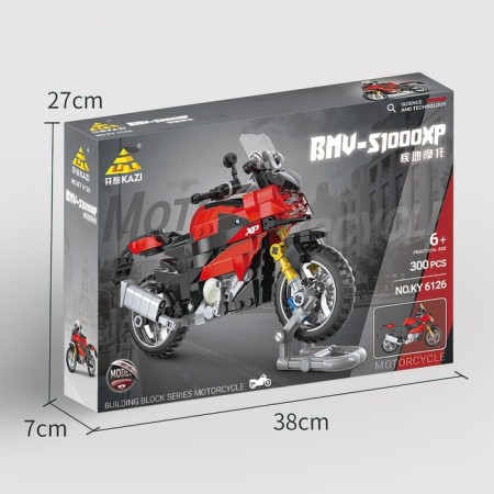 Constructor Moto "Sports Motorcycle", 300 parts-10