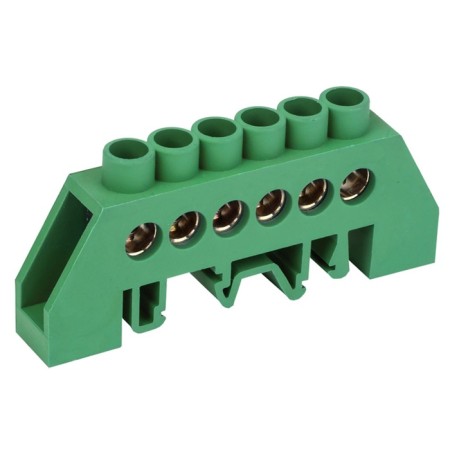 PE PE "Earth" in a combined green insulator for a 6x9 mm Din-RAKE 6 REXANT groups