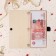 Wooden envelope "Happiness, Health, Good luck..." Handwork, light, fox, 16.5x8 cm