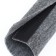 Velcro clawberry, carpet, 50 x 30 cm, gray