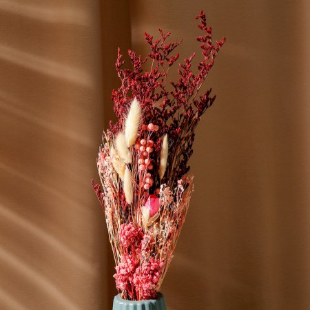 Bouquet of dried flowers "Attraction", 52 × 12 × 8 cm-1