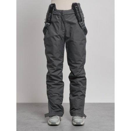 Semi -combinezone ski insulated female winter, size 44, color gray color-8