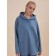 Female hoodies, size l, jeans color