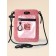 Baby bag, size 13x19 cm, red color