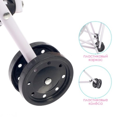 Puppet stroller-integr, plastic frame-4