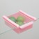 Hanging shelf in the refrigerator, 16 × 15.5 × 7 cm, color mix