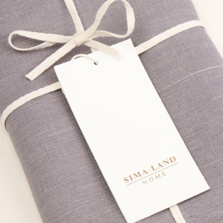 Decorative pillowcase SL Home Linen 40*40 cm, col. Gray, 100%linen-11