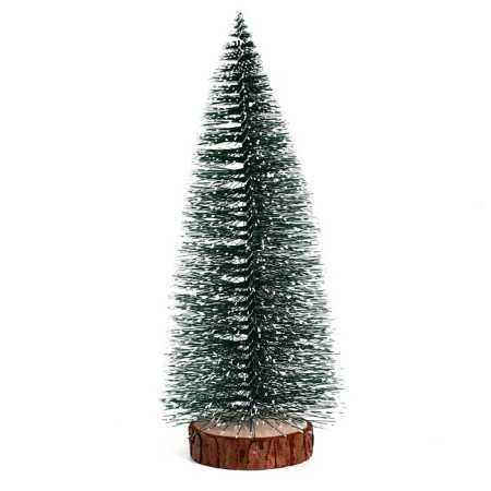 New Year's decor "Green Christmas tree in the snow" 8 × 8 × 20 cm