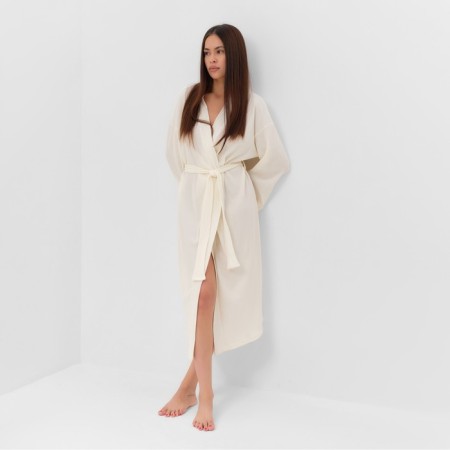 Women's robe KAFTAN BASIC Line, p. 48-50, milk