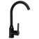 Kitchen mixer Zein Z3699, turning pour 26 cm high, ABS plastic, black