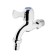 Water tap with Zein fitting, 1/2 ", with a flat handle, pp, crane bugs, chrome