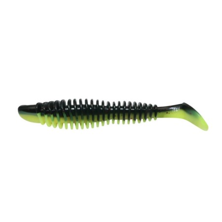The Yaman Pro Arris Shad, 14 cm, color #32-Black Red Flake, packaging 4 pcs.