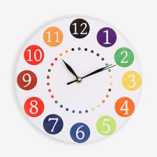 Watching clock, series: children's, 
