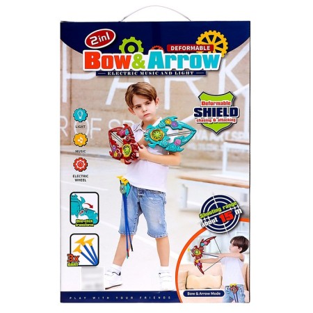 Onions with gears, light and sound effects, 2 in 1, works from batteries, color mix-17