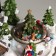 Souvenir Polystone Water Ballion Music, Light "Lapland" is spinning d = 10 cm 25.5x17x16 cm